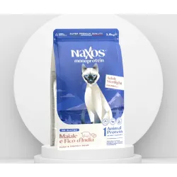 NAXOS CAT STERILIZED MONO - wieprzowina i opuncja figowa - monobiałkowa karma dla kotów sterylizowanych 1,5 kg